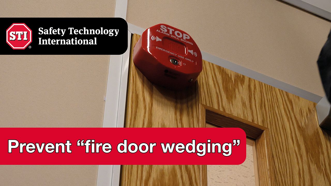 Prevent the wedging of Fire Doors